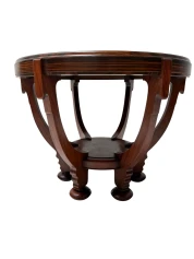 1920s Art Deco Coffee Table by Max Coini in Macassar Ebony 2.