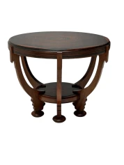 1920s Art Deco Coffee Table by Max Coini in Macassar Ebony.