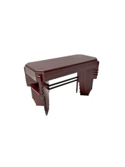 Art Deco Amsterdamse School Coffee Table by C.H. Eckhart, 1920s