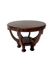 1920s Art Deco Coffee Table by Max Coini in Macassar Ebony 2.