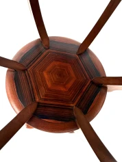 1920s Art Deco Coffee Table by Max Coini in Macassar Ebony.