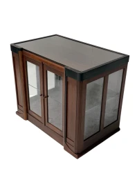 Art Deco Amsterdamse School Cabinet by Paul Bromberg, Walnut, 1920s