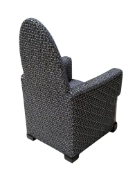 Art Deco Lounge Chair by Paul Bromberg, Oak & Macassar Ebony, 1927