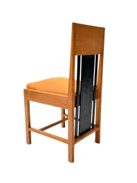 Art Deco High Back Dining Room Chair by Cor Alons, Mustard Corduroy, 1927
