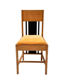 Art Deco High Back Dining Room Chair by Cor Alons, Mustard Corduroy, 1927