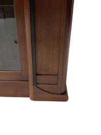 Art Deco Amsterdamse School Cabinet by Paul Bromberg, Walnut, 1920s