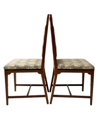 Arts & Crafts Side Chairs by Onder den Sint Maarten, Walnut, 1900s