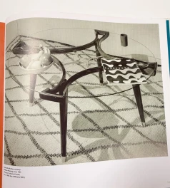 Mid-Century Modern Coffee Table Acrilan by William Watting for Fristho, 1955