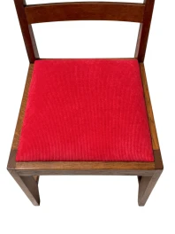 Hendrik Wouda Art Deco Dining Room Chairs Set, Oak, 1924