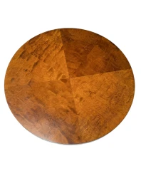 Art Deco Walnut Veneer Side Table, Swedish Design, 1930s