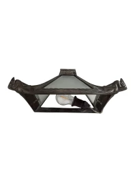 Art Deco Nickel-Plated Bronze Wall Light or Sconce by Max Le Verrier, 1920s