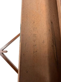 Art Deco Extending Dining Table by Hendrik Wouda, Dutch Design, 1924