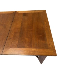 Art Deco Extending Dining Table by Hendrik Wouda, Dutch Design, 1924