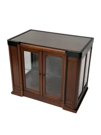 Art Deco Amsterdamse School Cabinet by Paul Bromberg, Walnut, 1920s