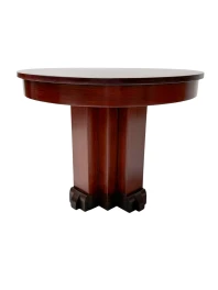 1920s Art Deco Coffee Table in Solid Walnut & Macassar Ebony
