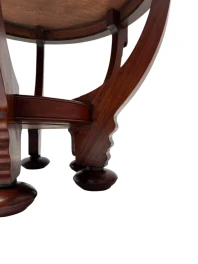 1920s Art Deco Coffee Table by Max Coini in Macassar Ebony 2.