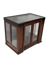 Art Deco Amsterdamse School Cabinet by Paul Bromberg, Walnut, 1920s