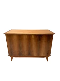 Mid-Century Modern Commode, Solid Cherrywood, Belgium Design, 1970s