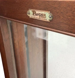 Art Deco Amsterdamse School Cabinet by Paul Bromberg, Walnut, 1920s