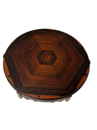 1920s Art Deco Coffee Table by Max Coini in Macassar Ebony.