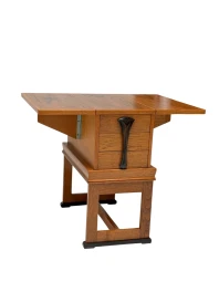 1920s Art Deco Jewelry Cabinet Amsterdamse School, Oak & Ebony