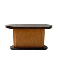 Art Deco Coffee Table in Macassar and Birch by Gebroeders Reens Amsterdam, 1930s