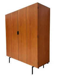 Mid-Century Modern KU14 Armoire by Cees Braakman for Pastoe, 1960s