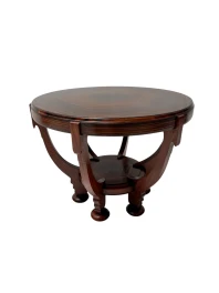 1920s Art Deco Coffee Table by Max Coini in Macassar Ebony 2.