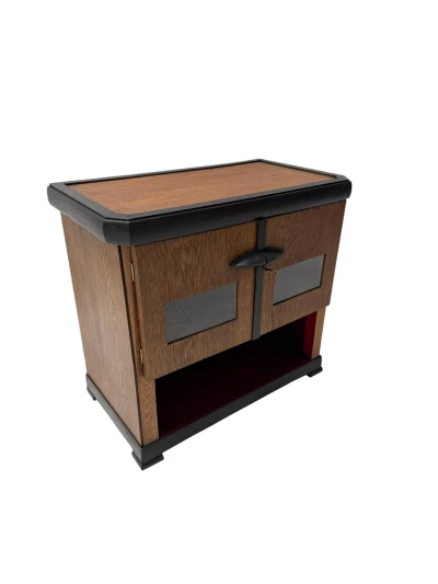 Art Deco Amsterdamse School Cabinet by E.G.C. Schubad, 1920s