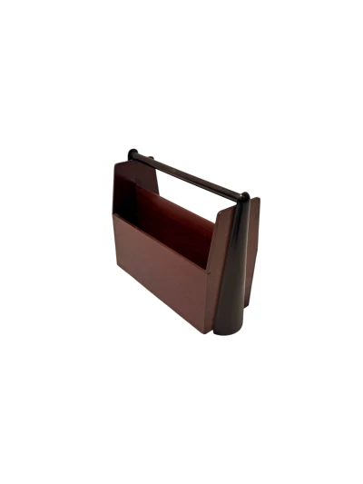 Amsterdamse School Magazine Rack by Paul Bromberg, 1920s